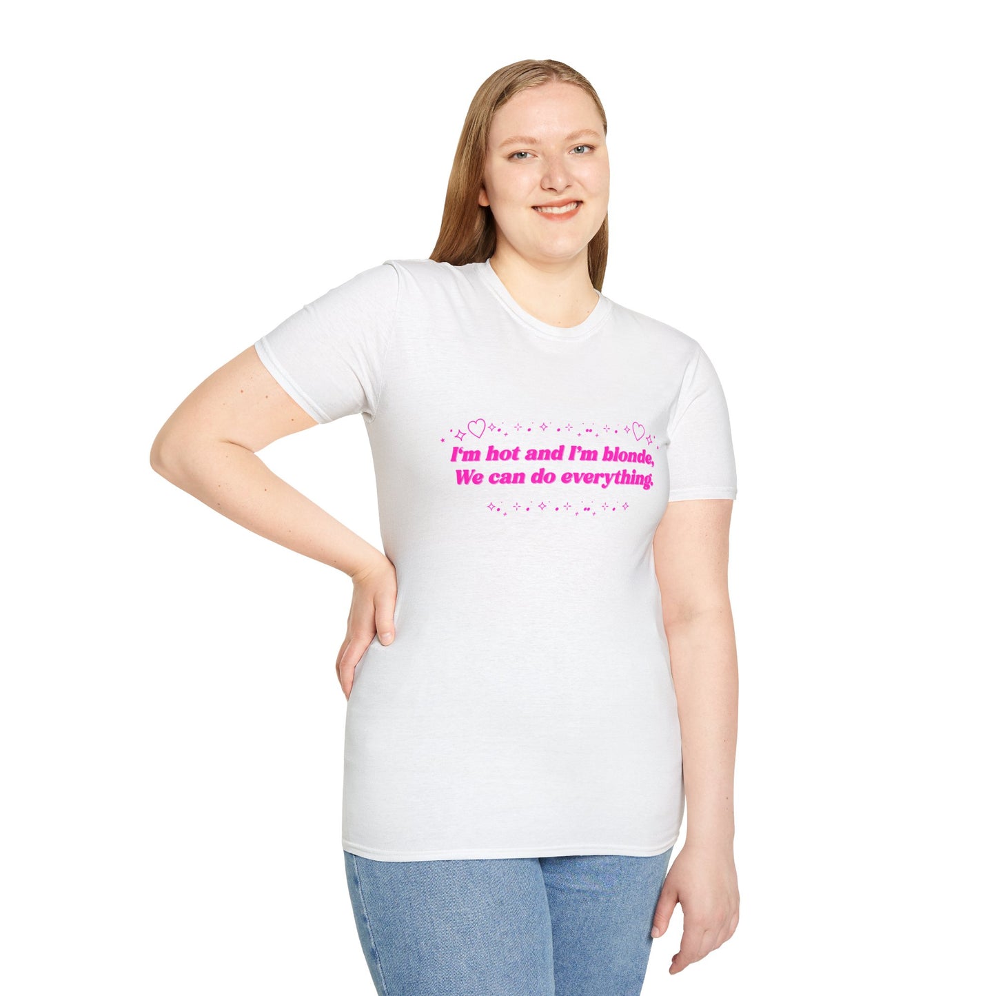 "I'm Hot & I'm Blonde" Unisex T-Shirt