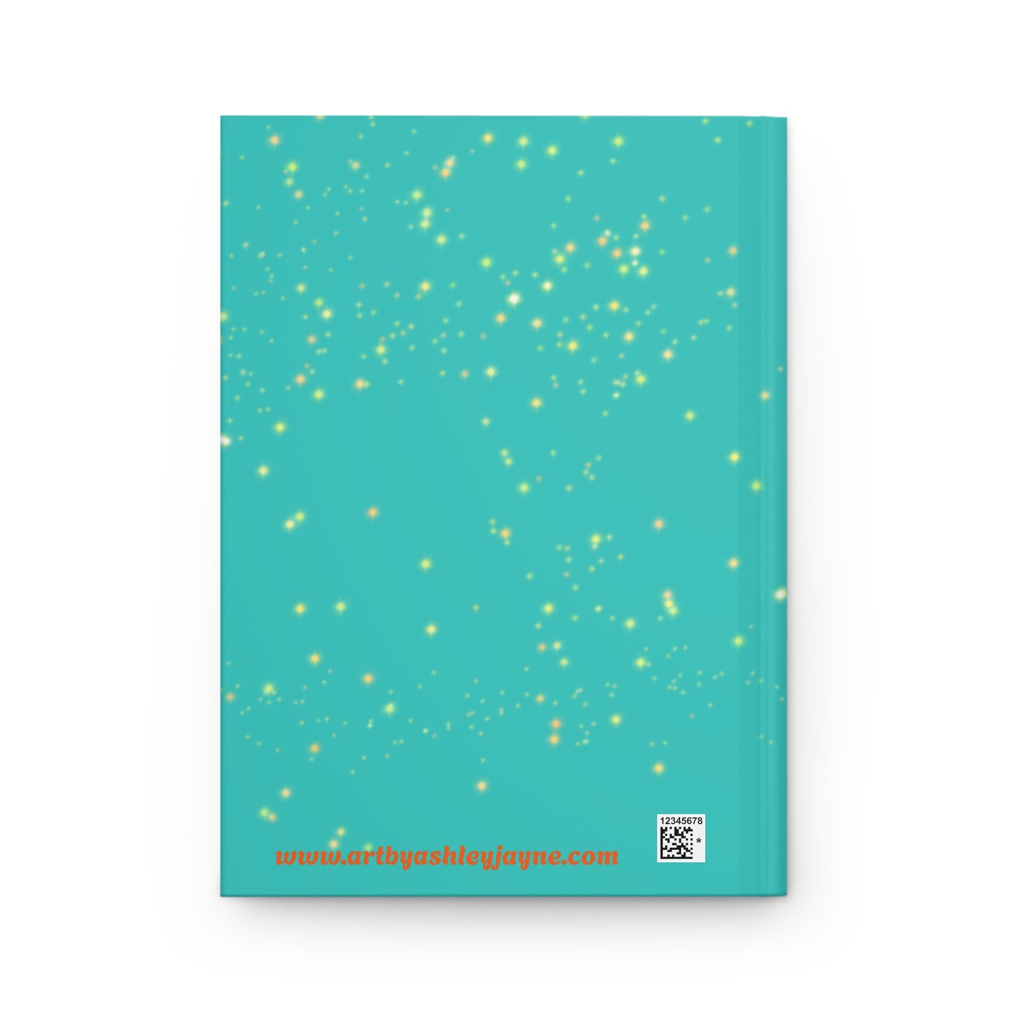 "Mushroom Floral" (In Blue) Hardcover Journal