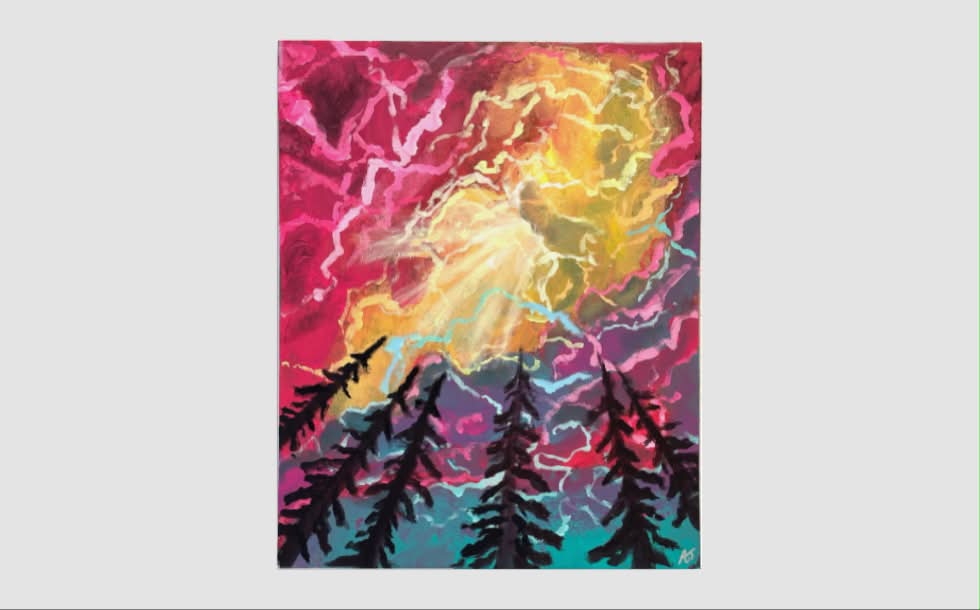 "First Light" 16" x 20" ORIGINAL Canvas Painting