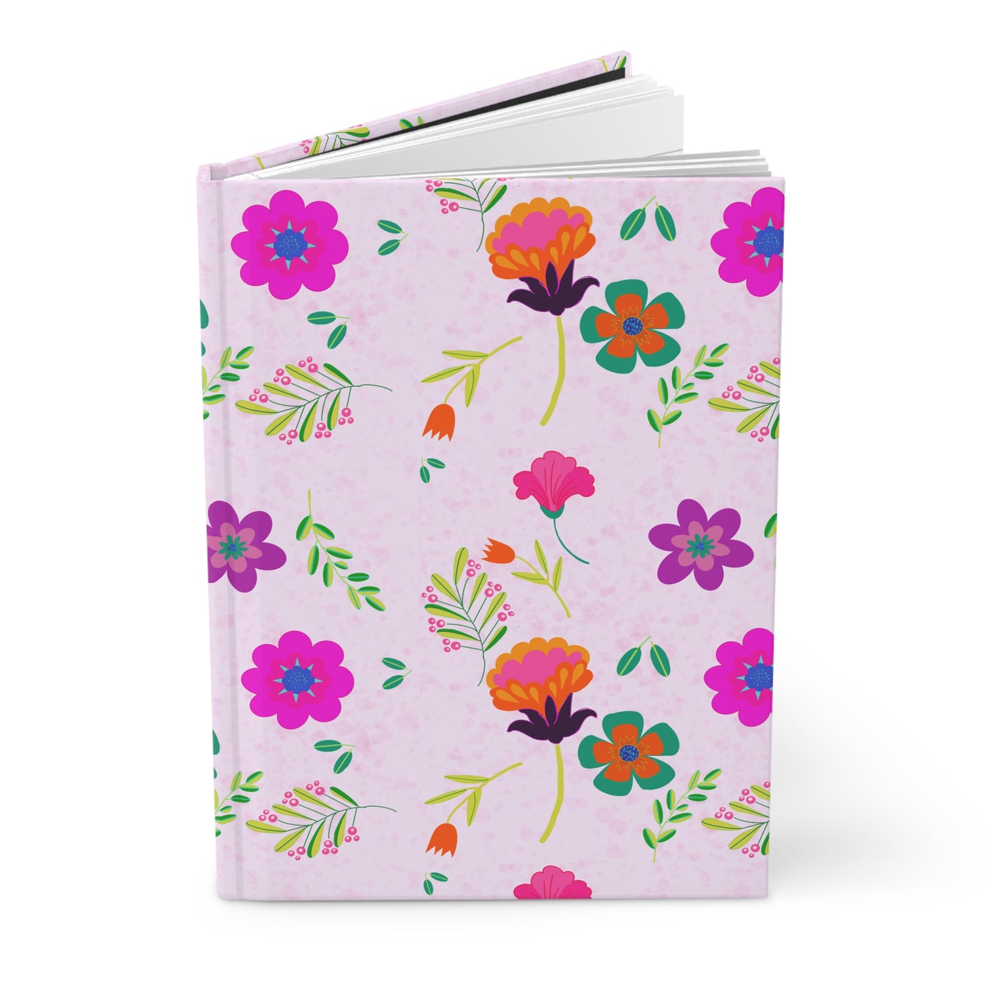 "Tropical Floral" Hardcover Journal