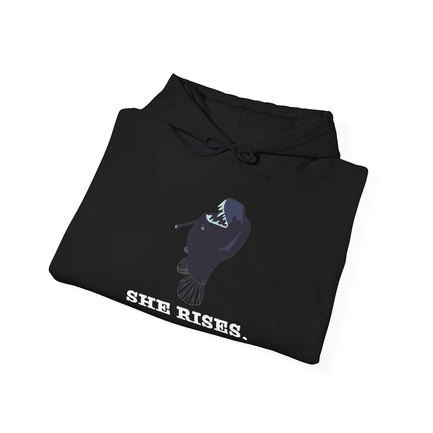 "She Rises" Dark Color Unisex Hoodie (MULTIPLE COLORS)