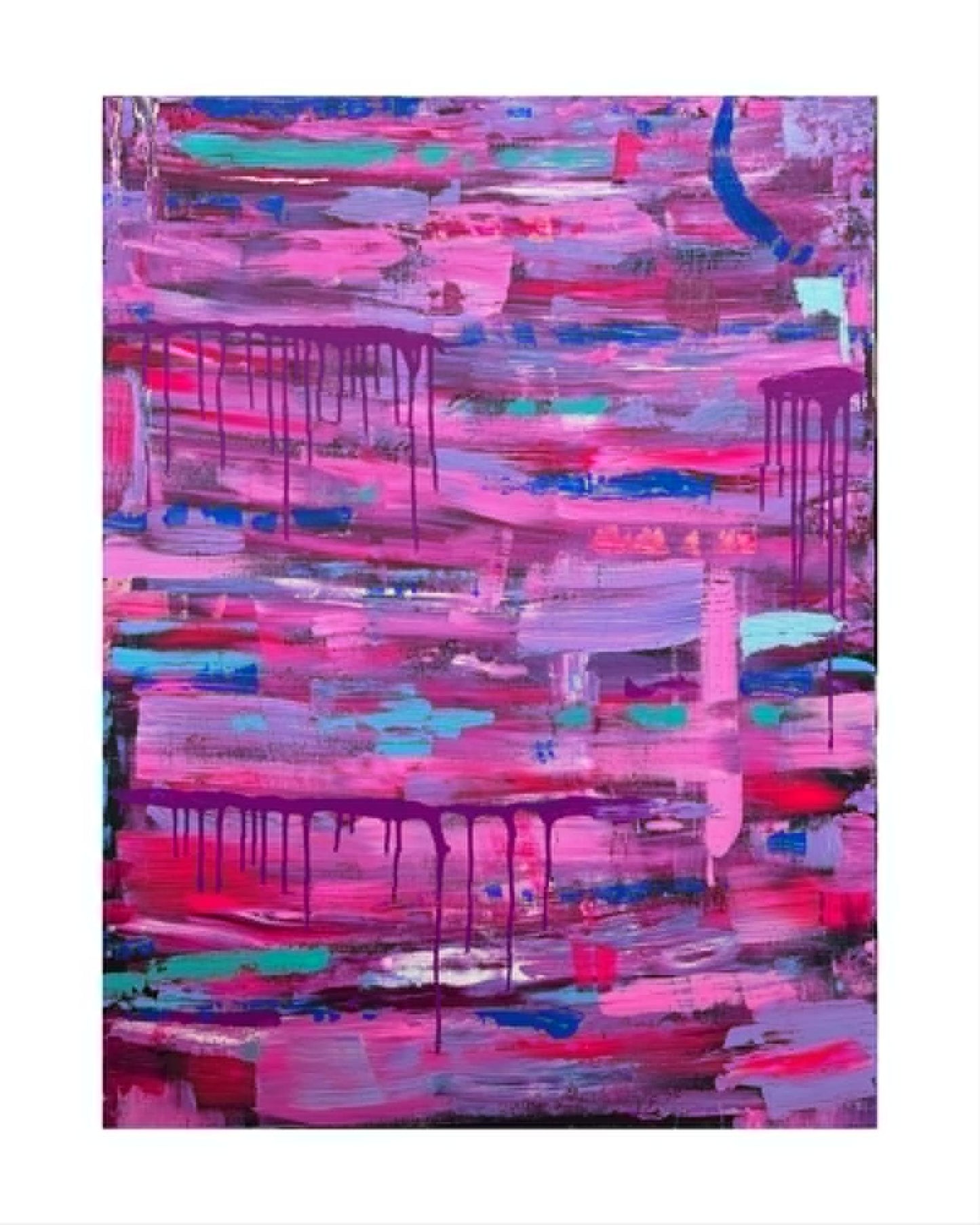 "Fever Dream" ORIGINAL 30" x 40" Acrylic on Canvas