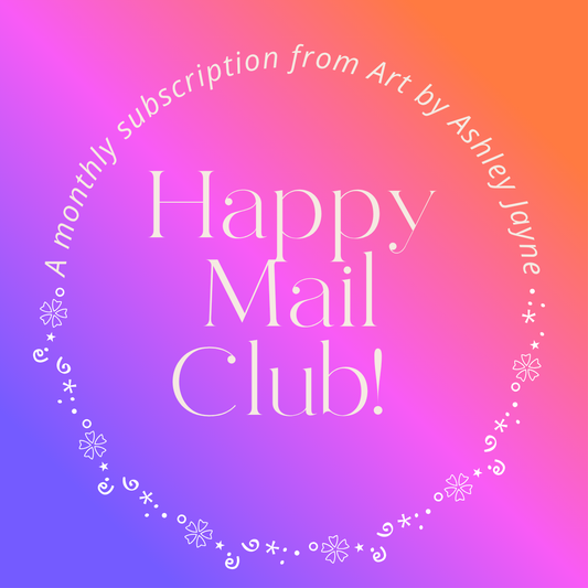 Happy Mail Club! (MONTHLY SUBSCRIPTION) (September Start)