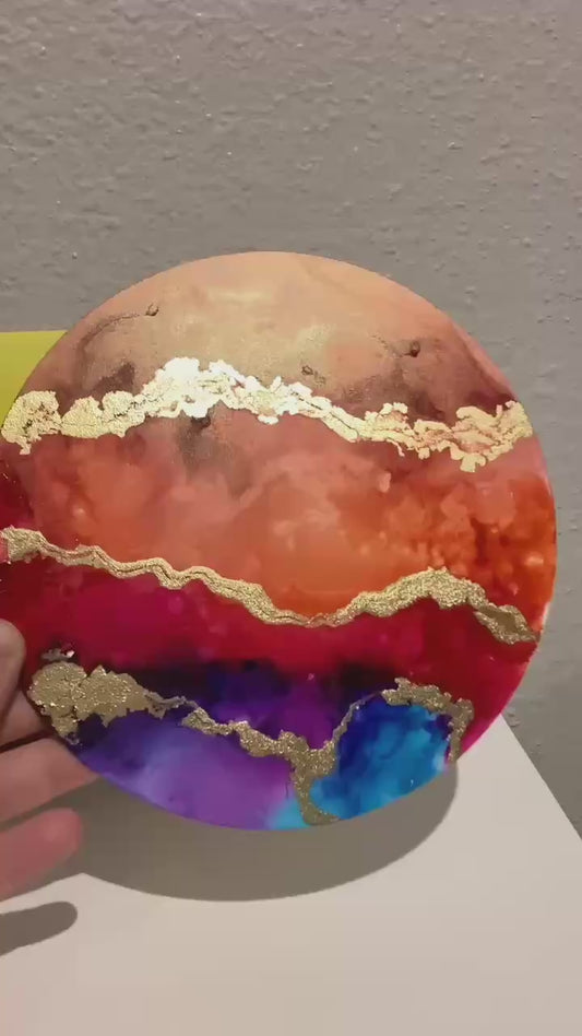 Small Solo Aura Painting